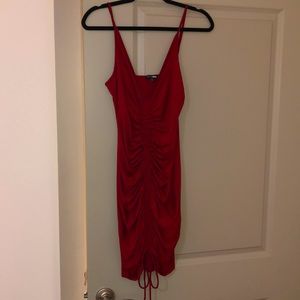 Red bodycon